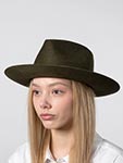 Шляпа BAILEY арт. 38376 RUNNEL (темно-оливковый)
